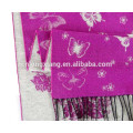 2015 New Design Fashionable Jacquard And Brushed Viscose Material Luxury Scarf For Woman